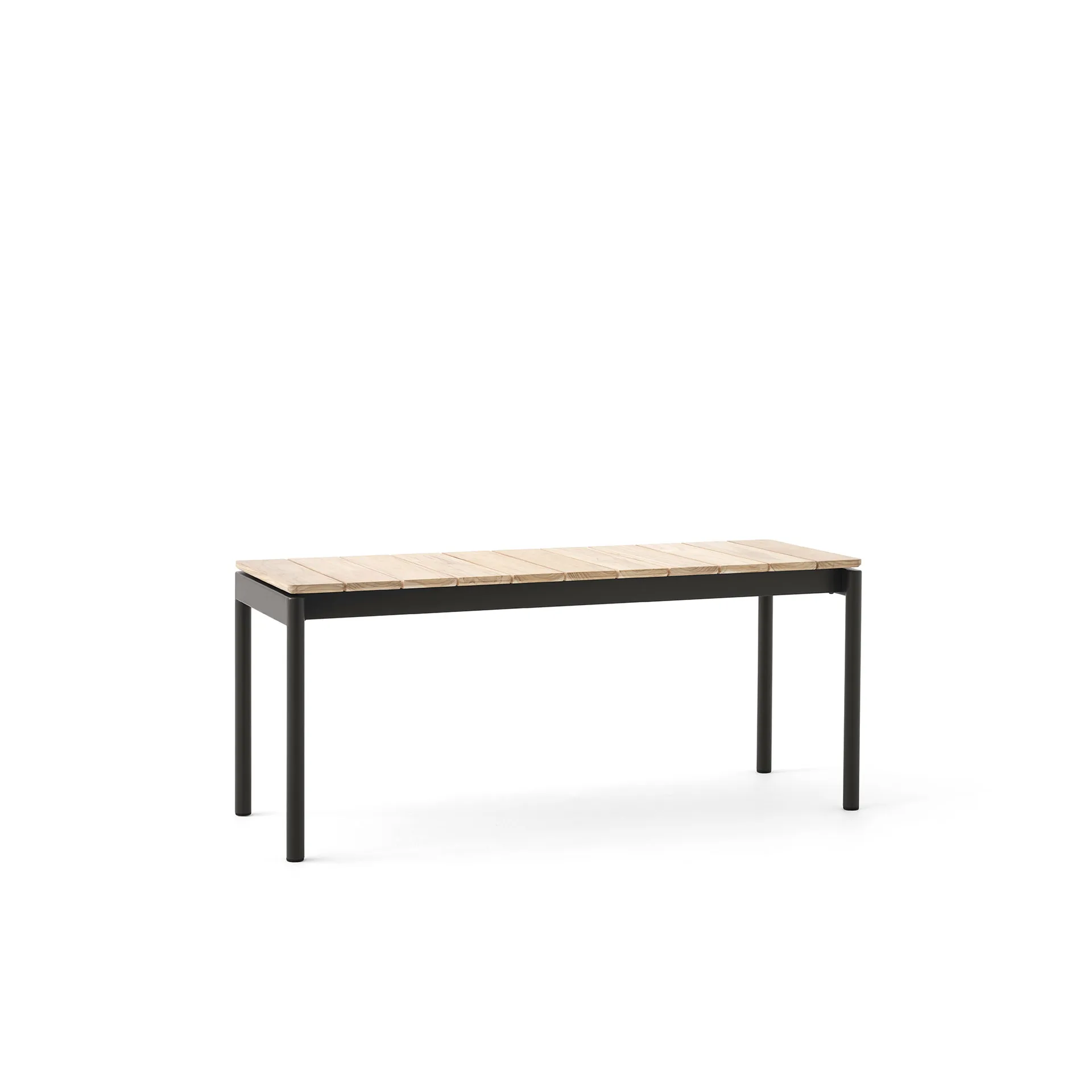 Ville AV27 bench 小 110x40 cm, Warm 黑色 &Tradition