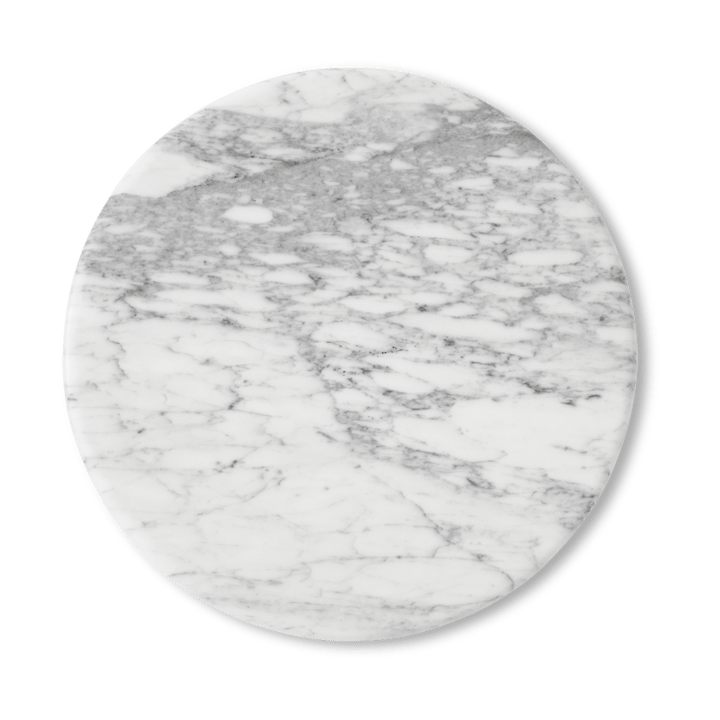 Wire 凳子 VP11 tabletop Ø38 cm, 大理石色 Bianco Carrara &Tradition