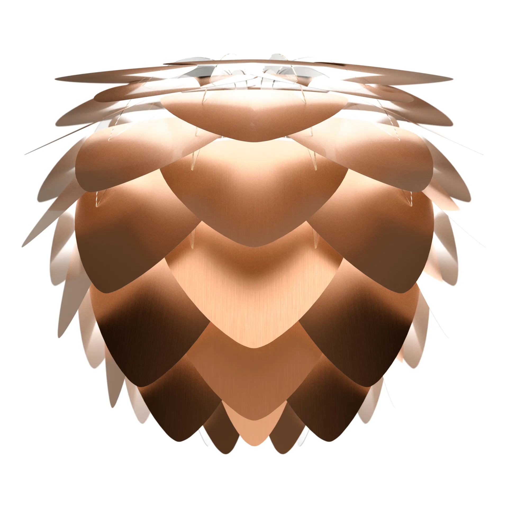 Aluvia 灯 brushed bronze, Medium Ø59 cm Umage