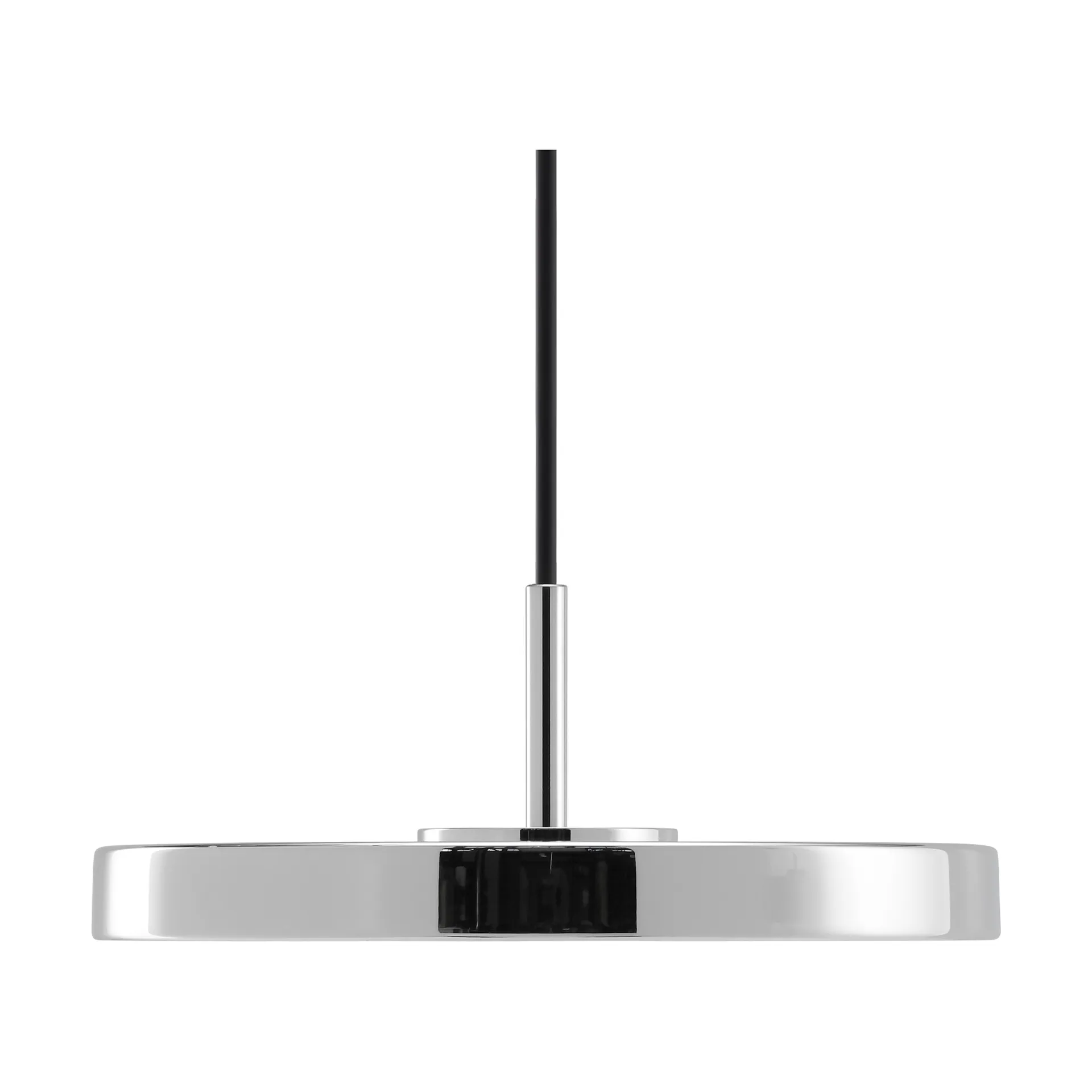 Asteria Micro 吊灯, 抛光的 Steel-Steel Top Umage