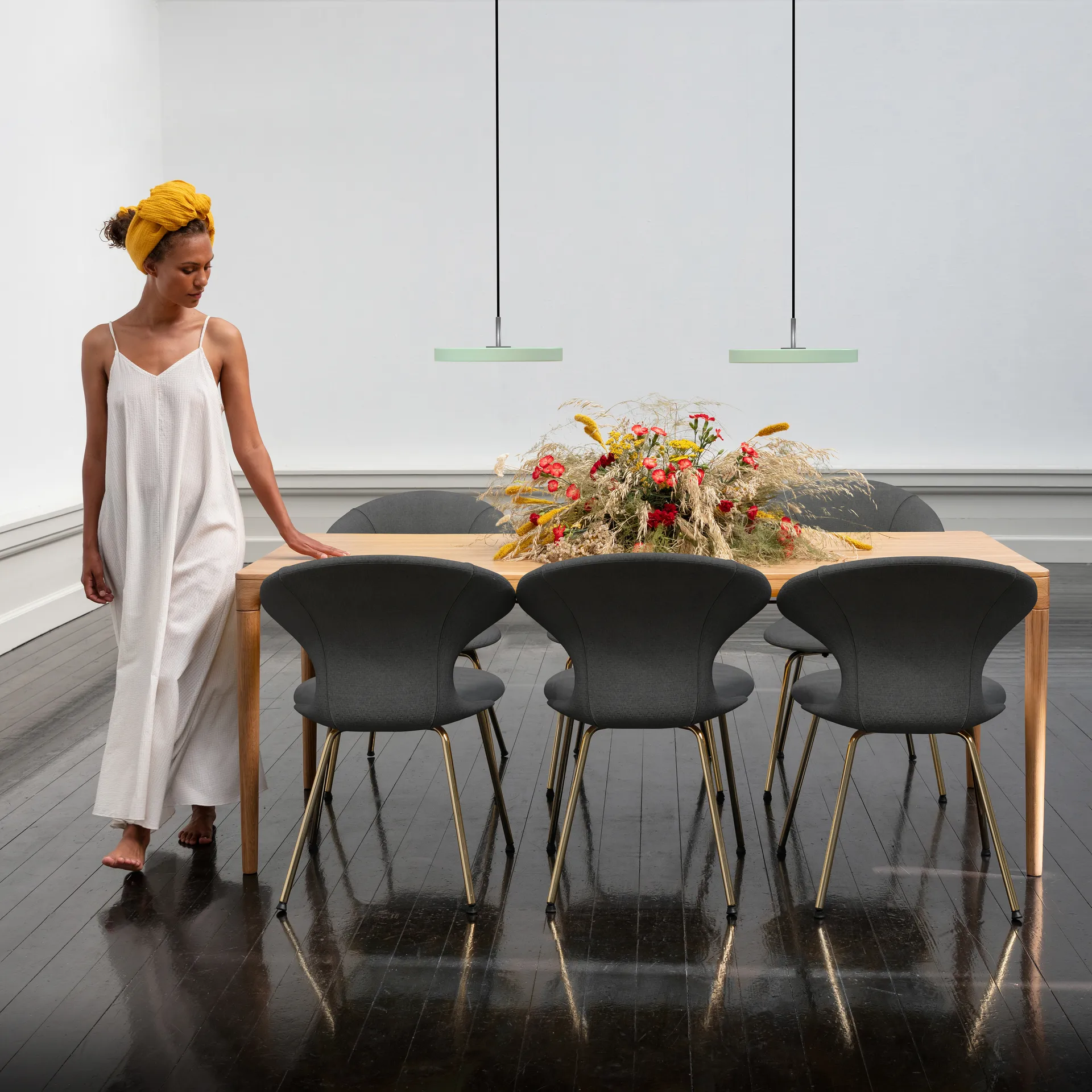 Asteria Mini 吊灯, Nuance olive Umage