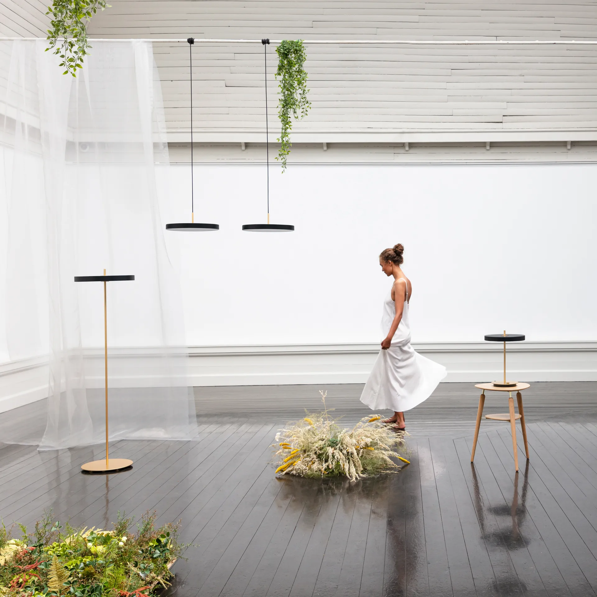 Asteria Mini 吊灯, 黑色 Umage