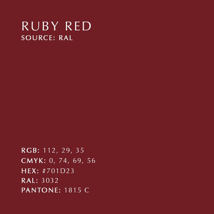 Asteria 落地灯, ruby 红色 Umage