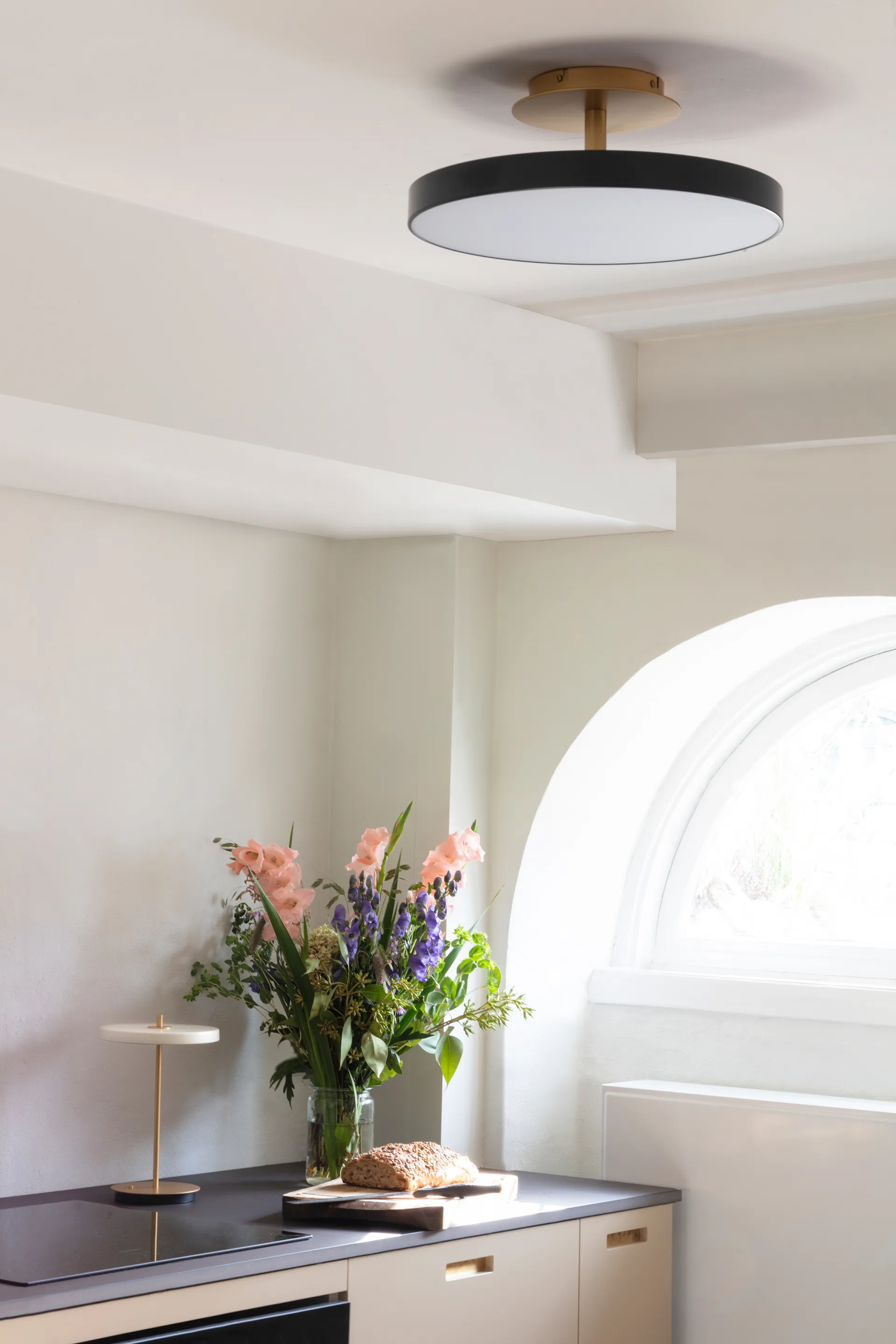 Asteria Up ceiling 灯 medium, Anthracite 灰色 Umage