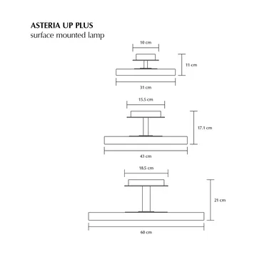 Asteria Up plus mini - 黑色 - Umage