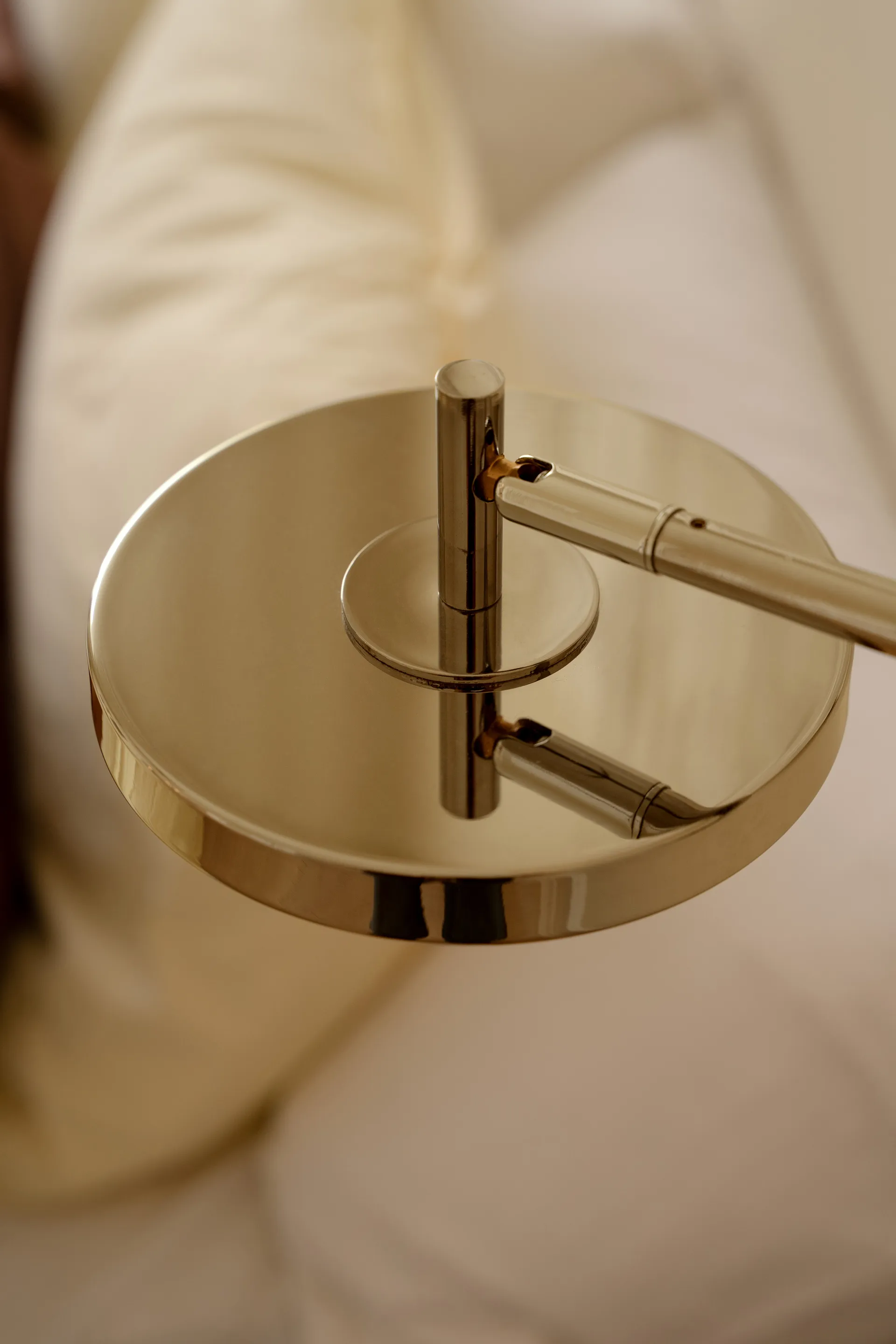 Asteria Wall 壁灯, Long, Polished brass Umage