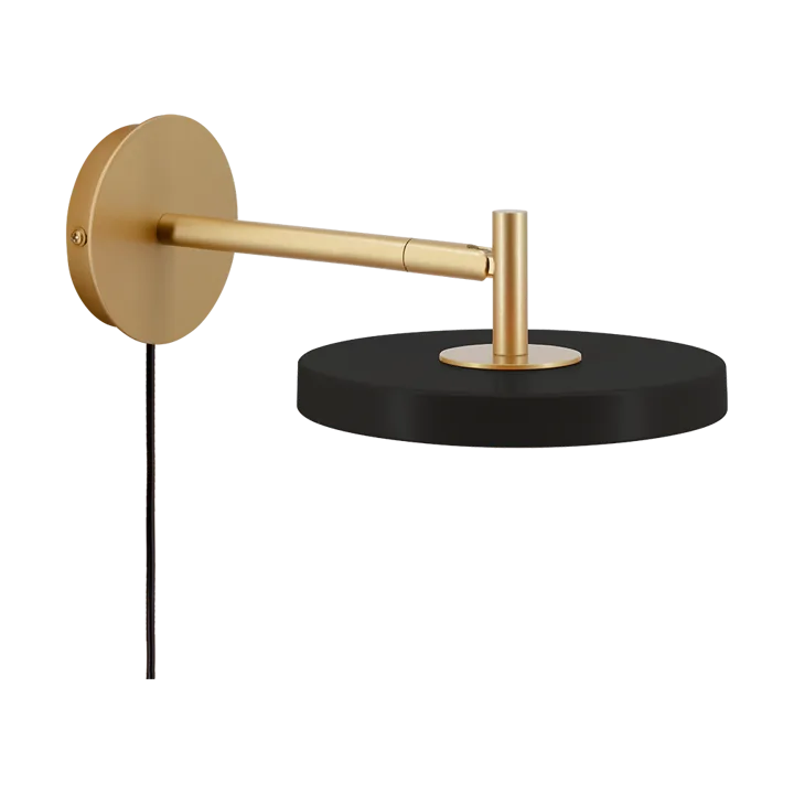 Asteria Wall 壁灯 - Short, Black-brass - Umage