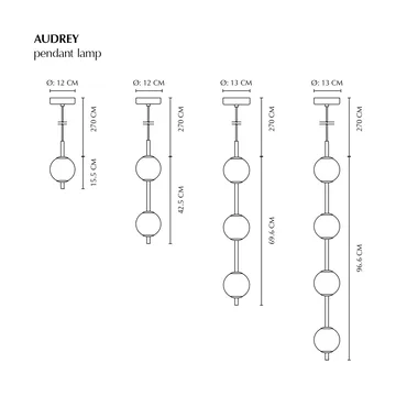 Audrey款吊坠4号 - 钢 - Umage