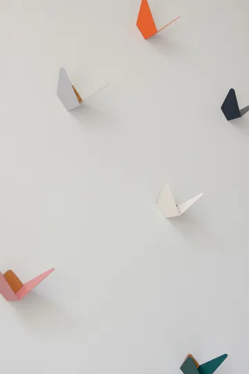 Butterflies 蝴蝶造型迷你挂钩 - 渐变_橙色 - Umage