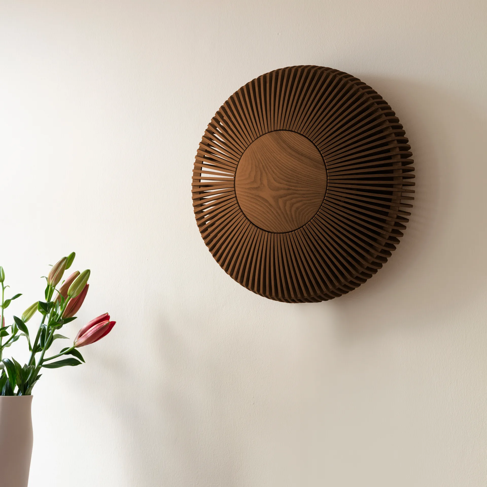 Clava Up 壁灯 large, Dark oak Umage