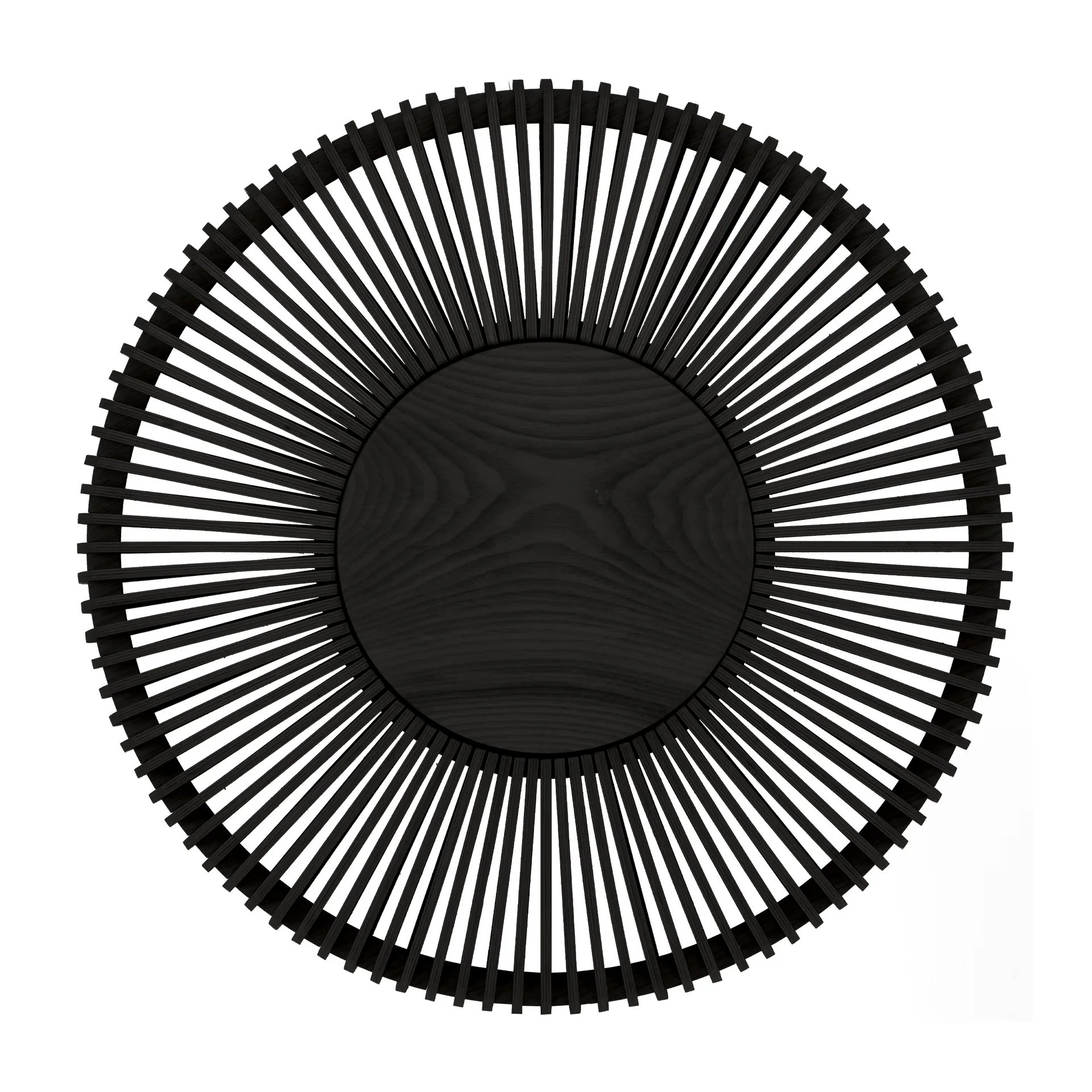 Clava Up 壁灯 large, 黑色 oak Umage