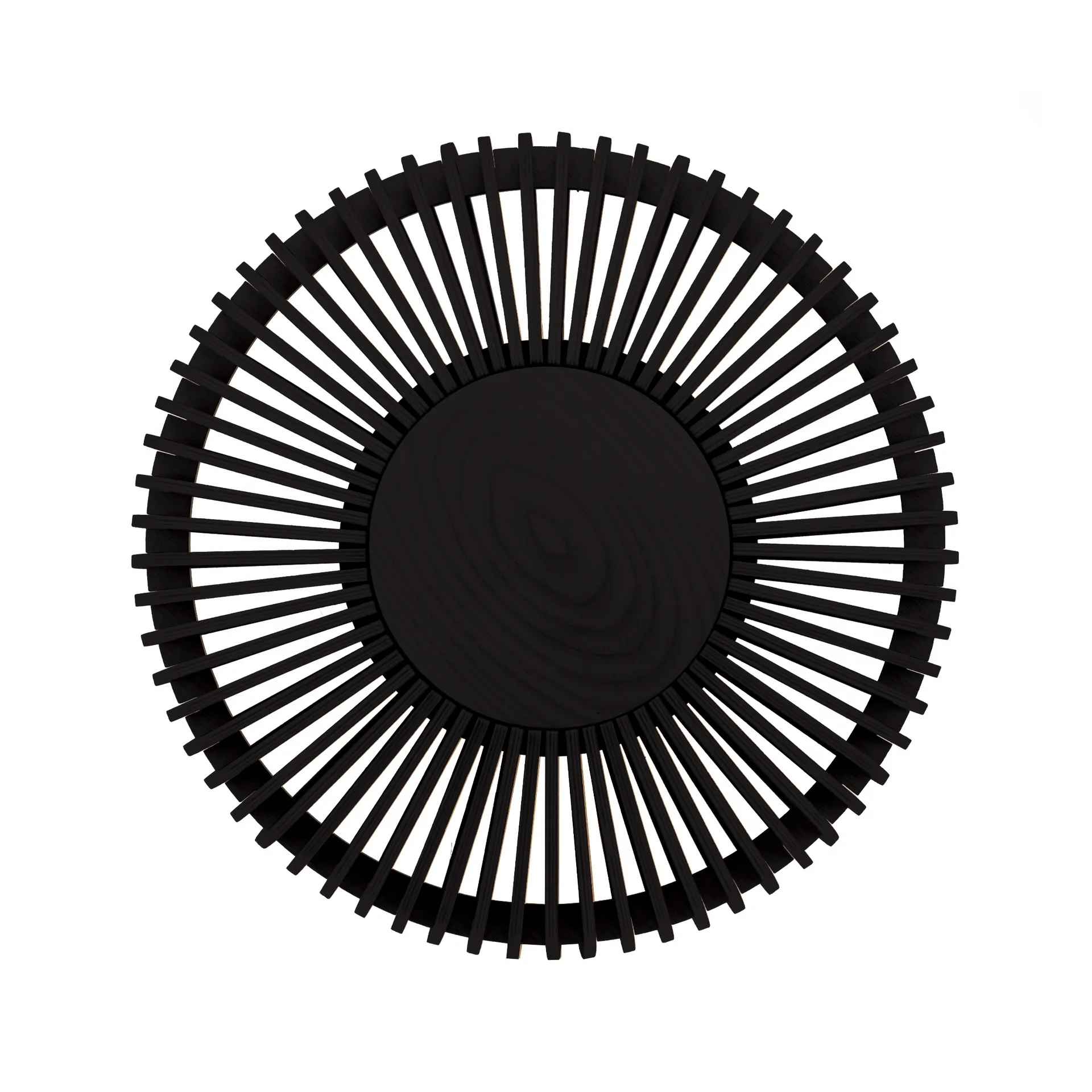 Clava Up 壁灯 medium, 黑色 oak Umage