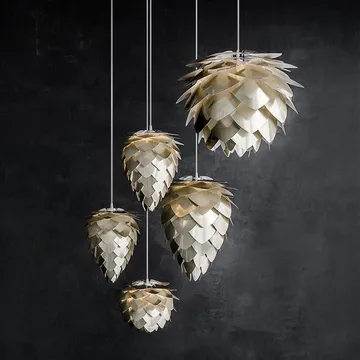 Conia 锥形灯 拉丝黄铜色 - 直径30cm - Umage