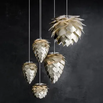 Conia 锥形灯 拉丝黄铜色 - 直径40cm - Umage