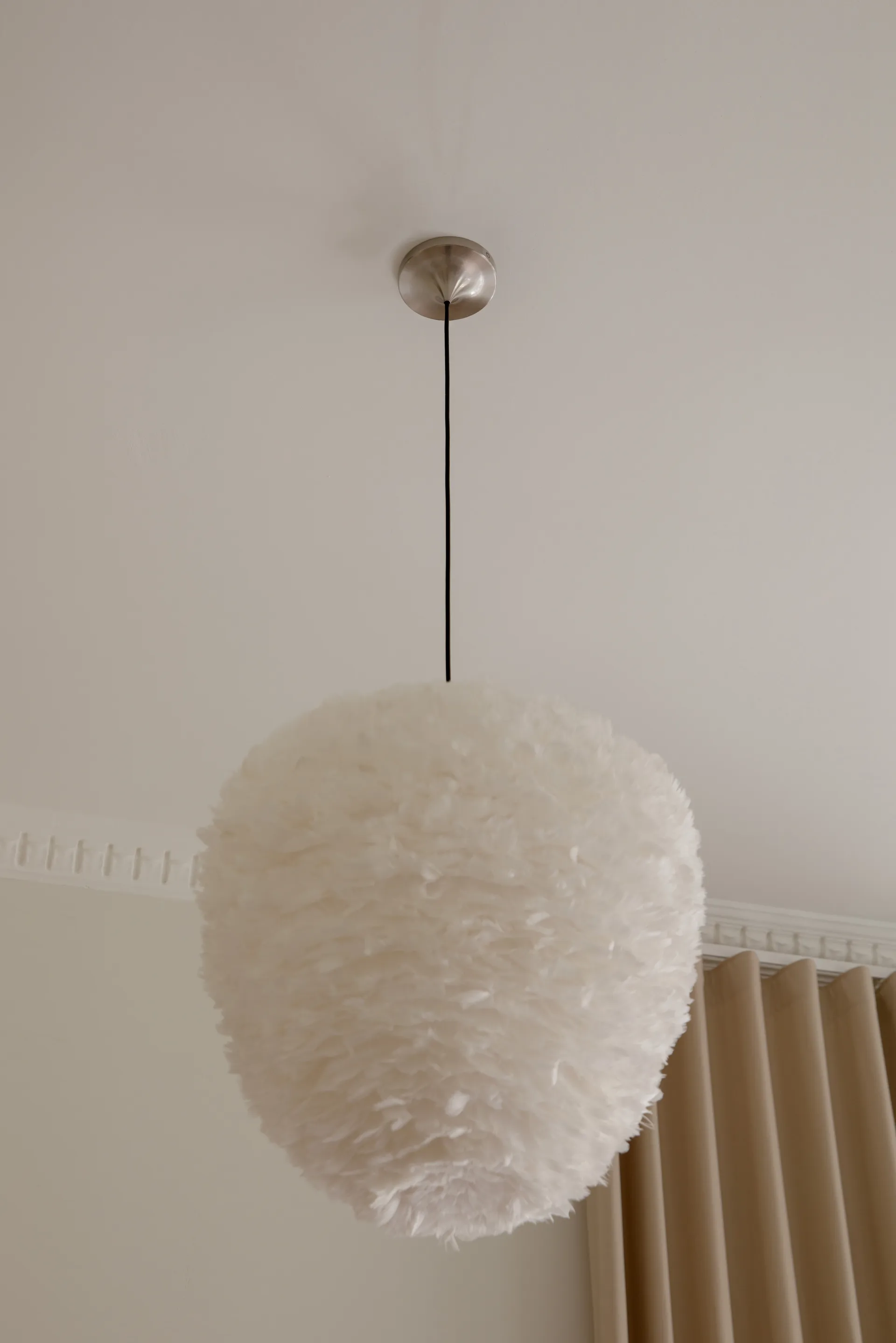 Cord 套装 Pro 灯 suspension, 拉丝不锈钢 Umage