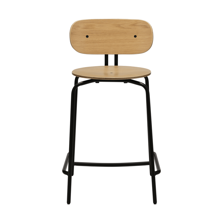 Curious barstool 65 cm - 自然木色-黑色 - Umage