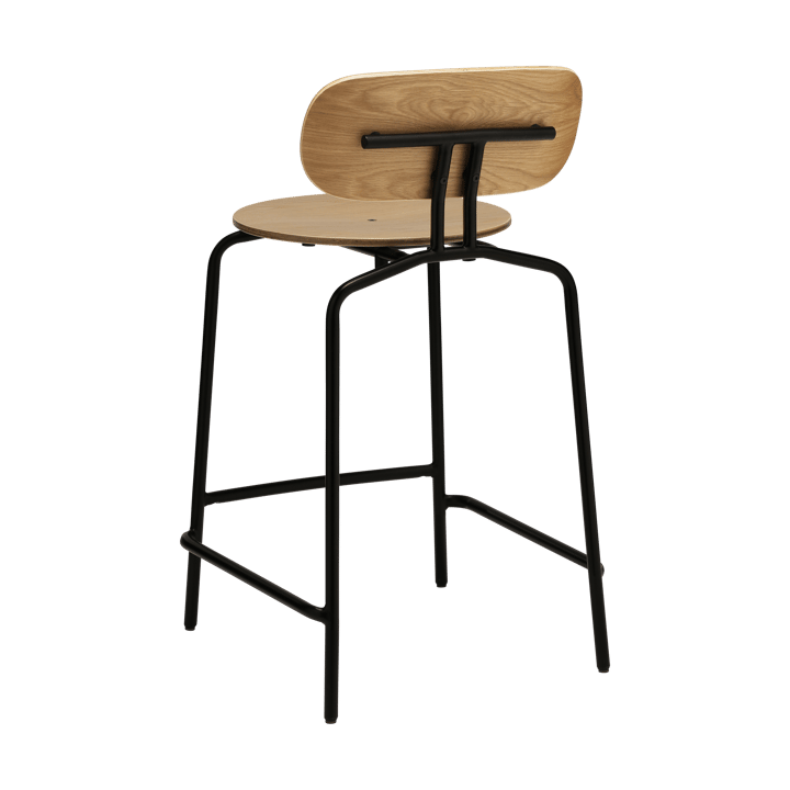 Curious barstool 65 cm, 自然木色-黑色 Umage