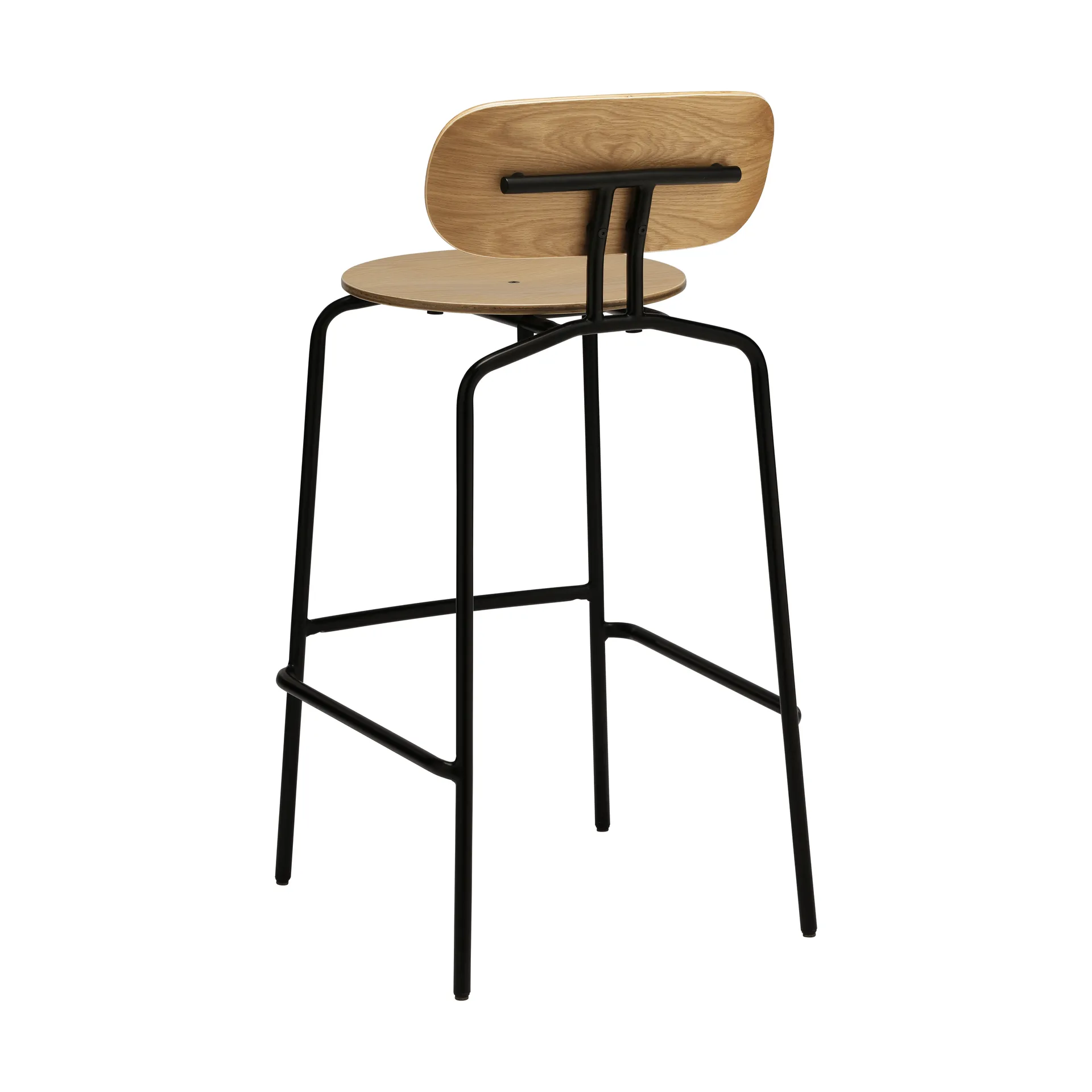 Curious 好奇系列吧台 stool 75cm, 橡木配黑色 Umage