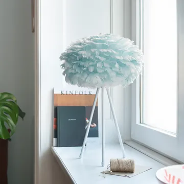 Eos 羽毛灯 浅蓝色 - 迷你号 直径35cm - Umage