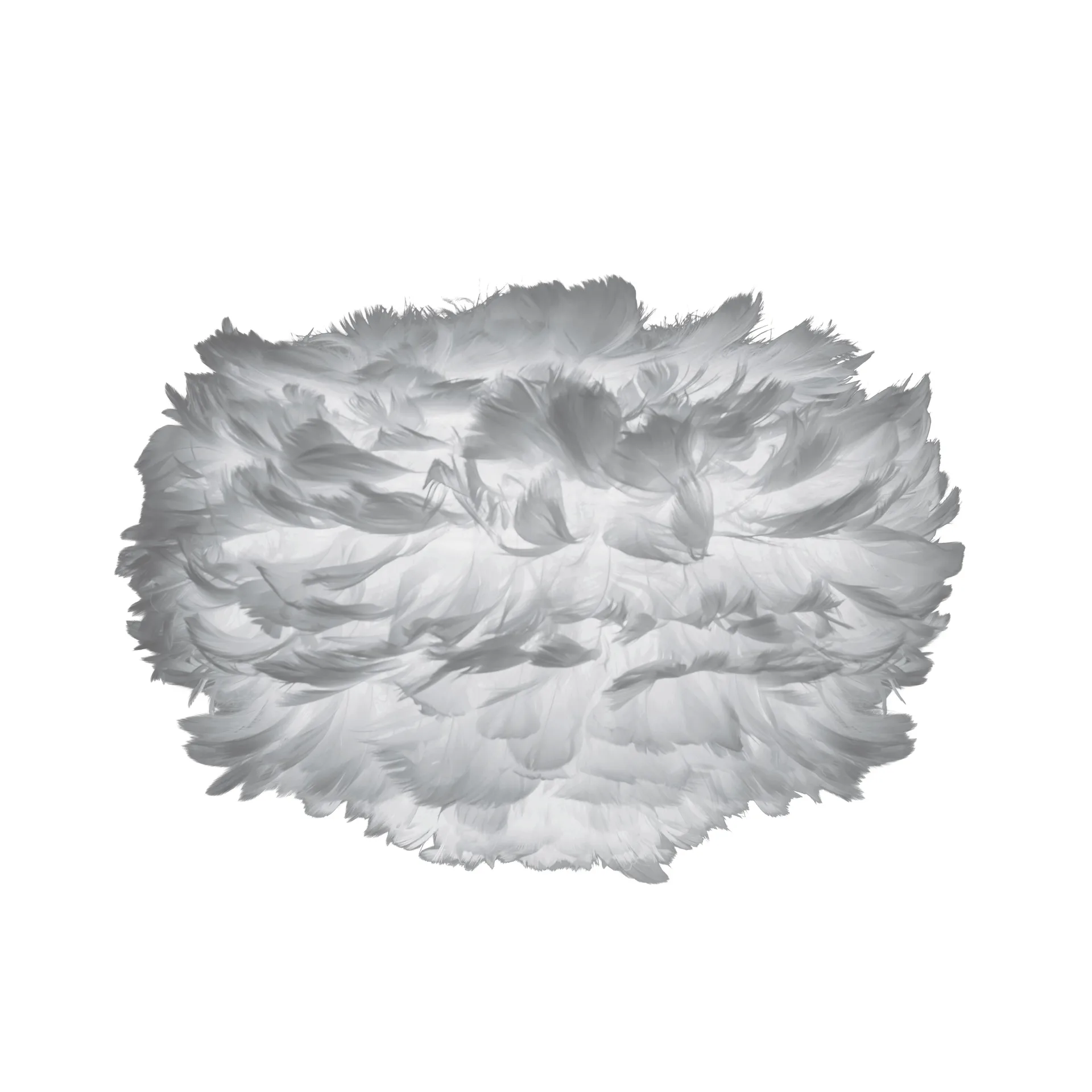 Eos 羽毛灯罩 灰色, 迷你型 直径35cm Umage