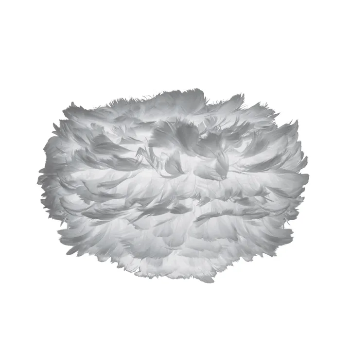 Eos 羽毛灯罩 灰色 - 迷你型 直径35cm - Umage