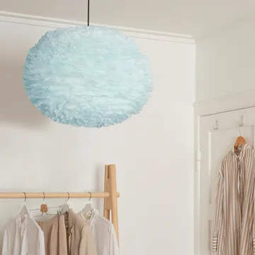 Eos 羽毛灯 浅蓝色 - 大号 直径65cm - Umage