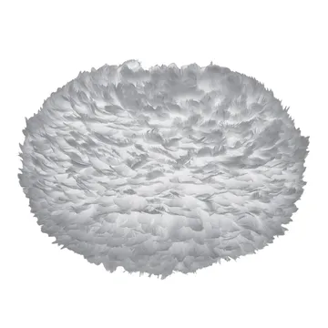 Eos 羽毛灯罩 灰色 - 特大号 直径75cm - Umage