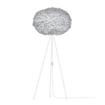 Eos 羽毛灯罩 灰色 - 特大号 直径75cm - Umage