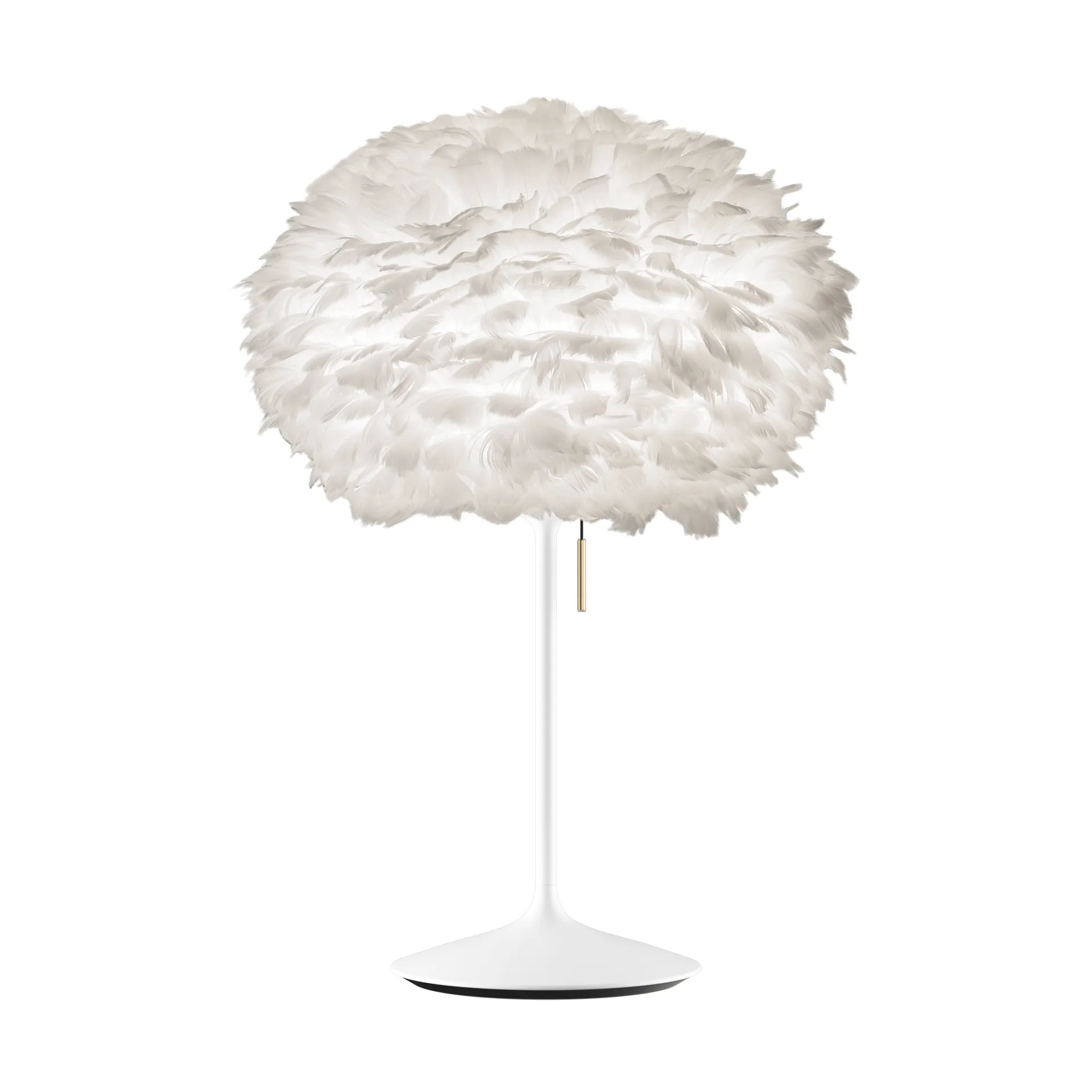 Eos 羽毛 台灯 中号 白色 Umage