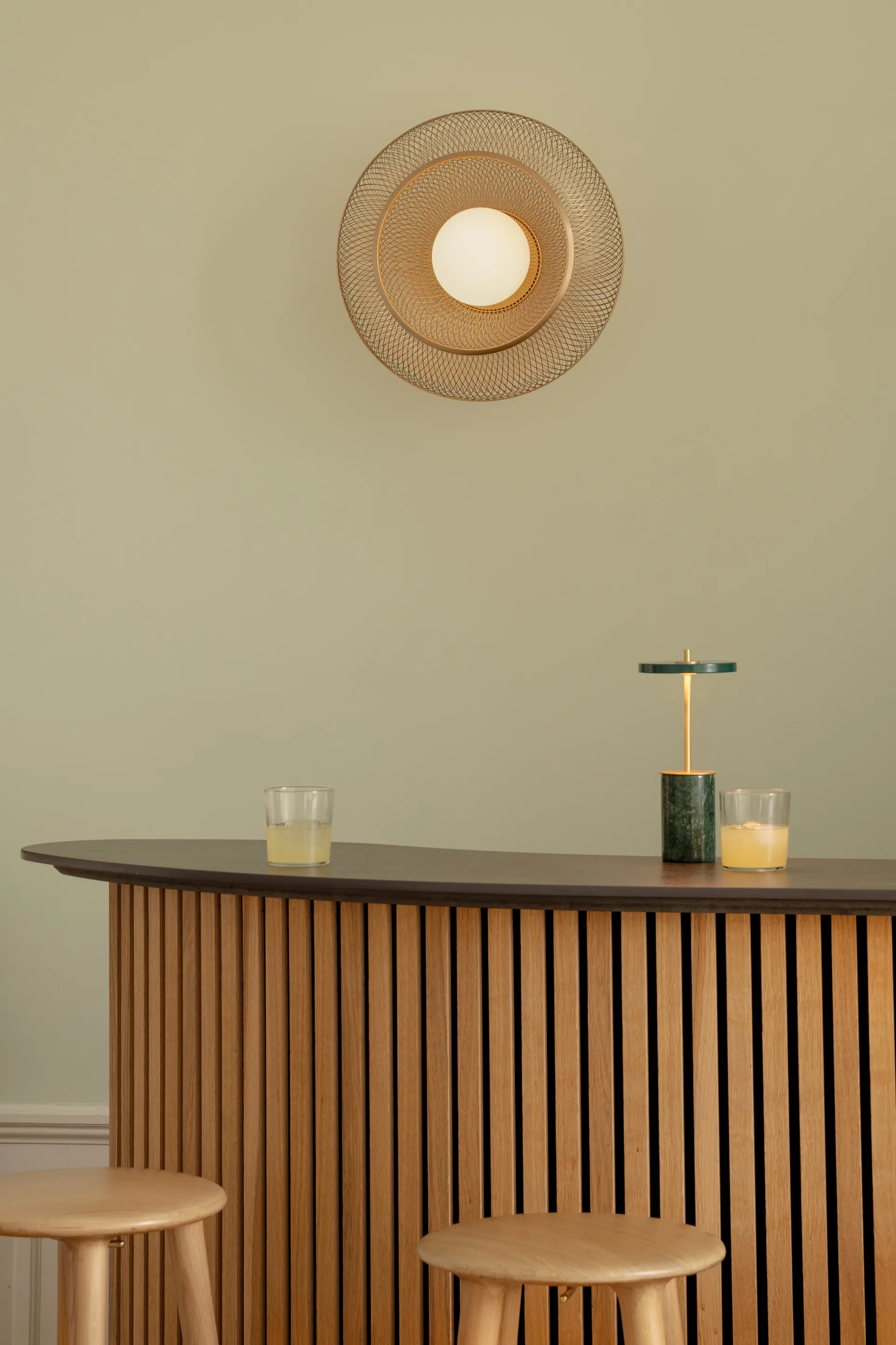 Faraday Up 中 天花板灯, Steel Umage