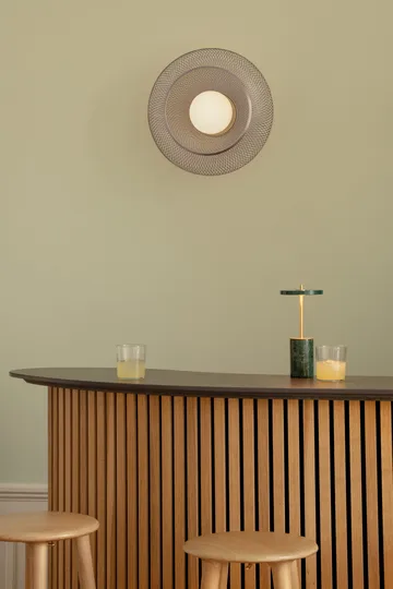 Faraday Up 中 天花板灯 - 拉丝黄铜 - Umage