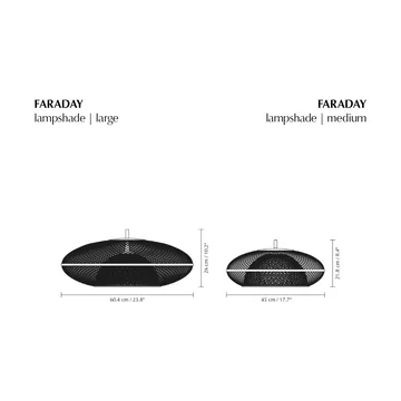 Faraday 大号灯罩 - 钢 - Umage