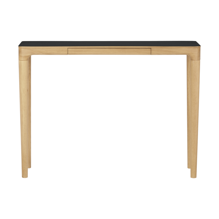 Heart'n'Soul console 桌子 120 cm - 自然木色-obsidian 黑色 - Umage