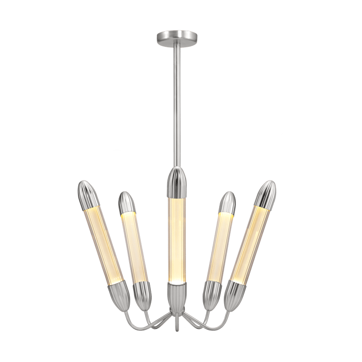 Lemon Squeeze Penta short 吊灯 - 抛光的 steel - Umage