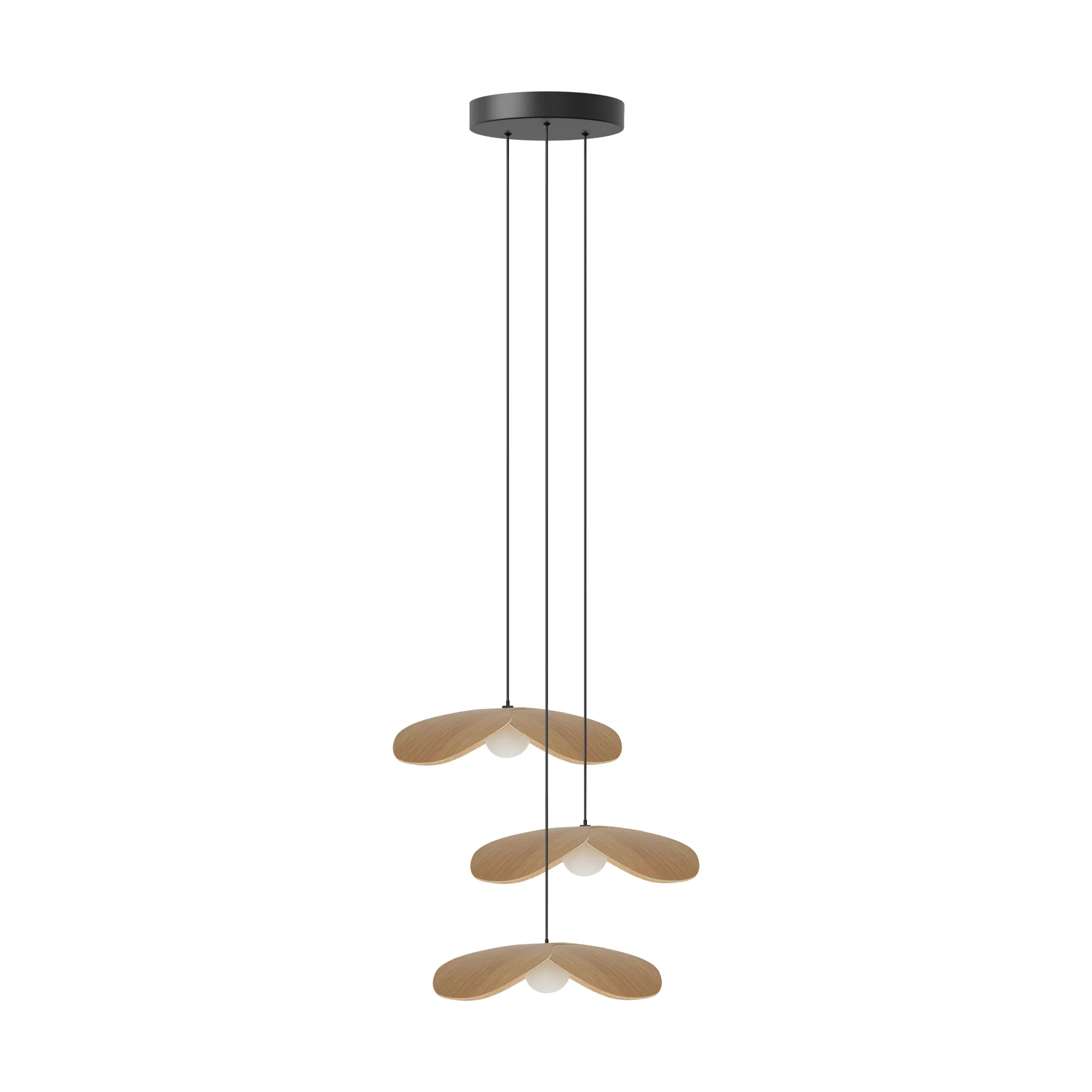 勿忘我中号吊坠, Oak-cluster_3 Umage