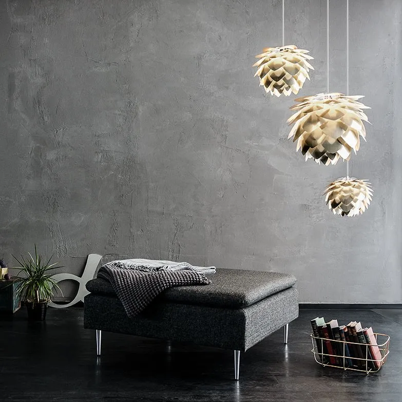 Silvia 灯 brushed brass, Ø 45 cm Umage