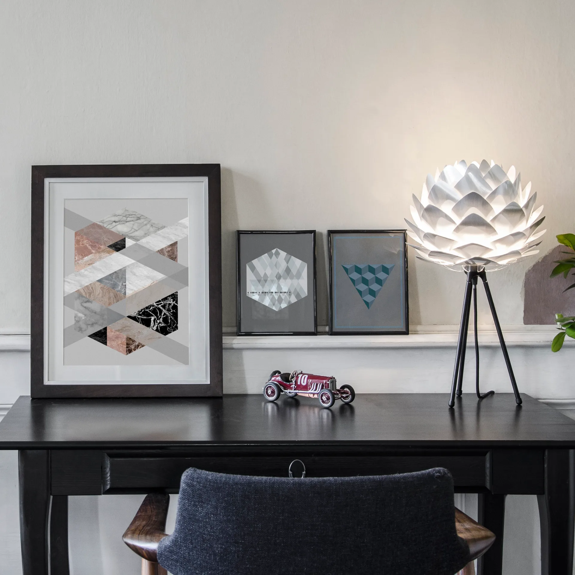 Silvia 灯 steel, Ø 34 cm Umage