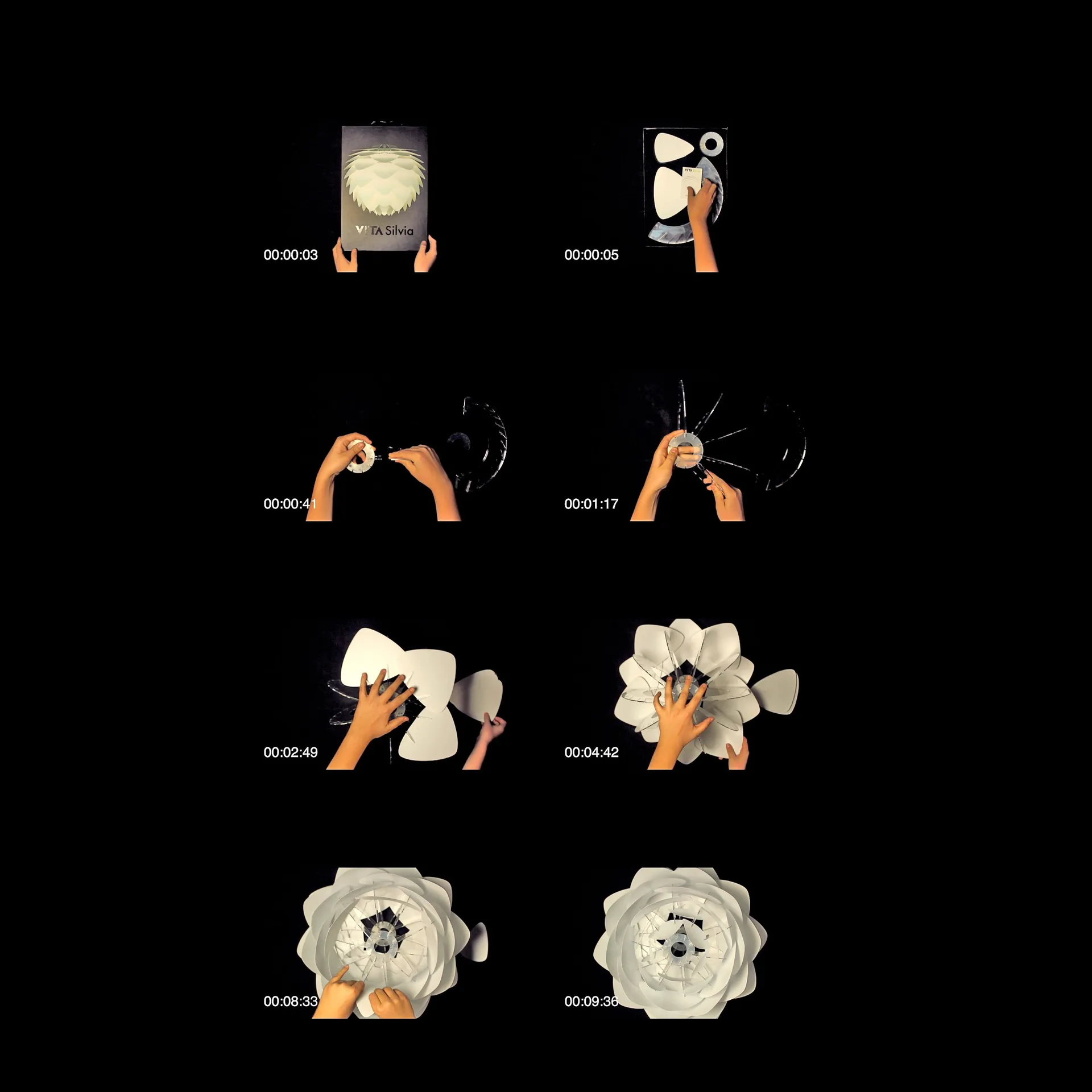 Silvia 灯 steel, Ø 34 cm Umage