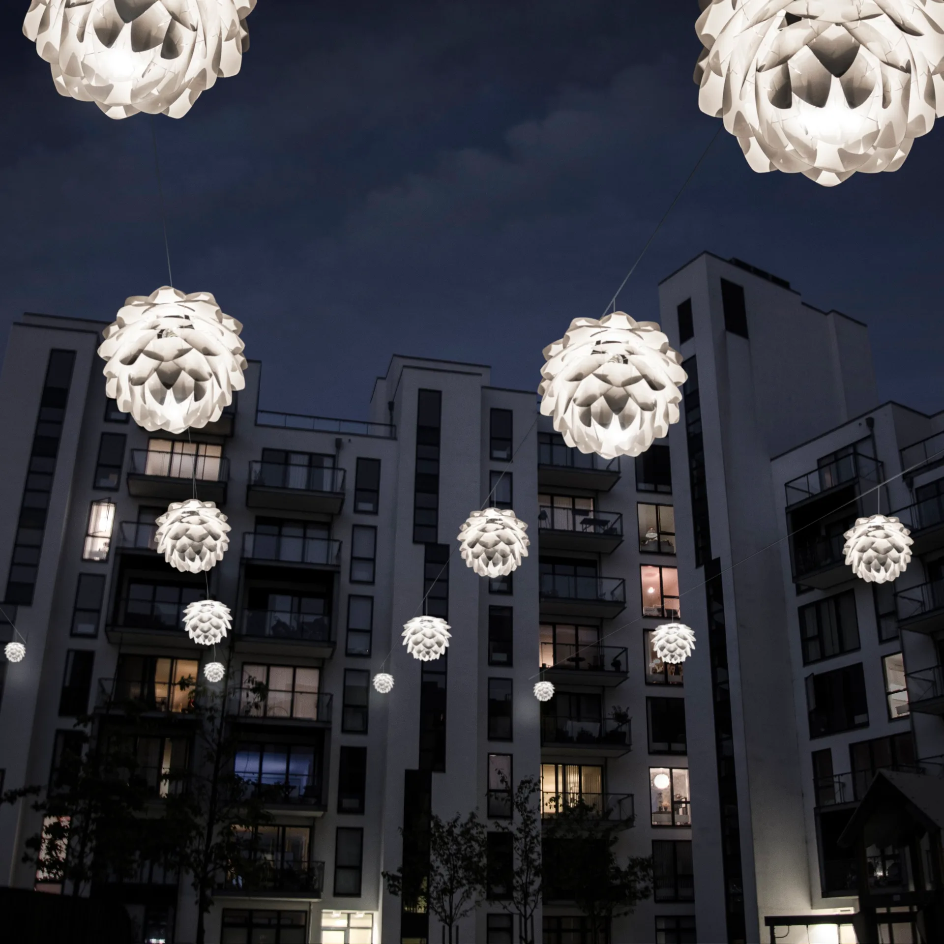 Silvia 灯 steel, Ø 45 cm Umage