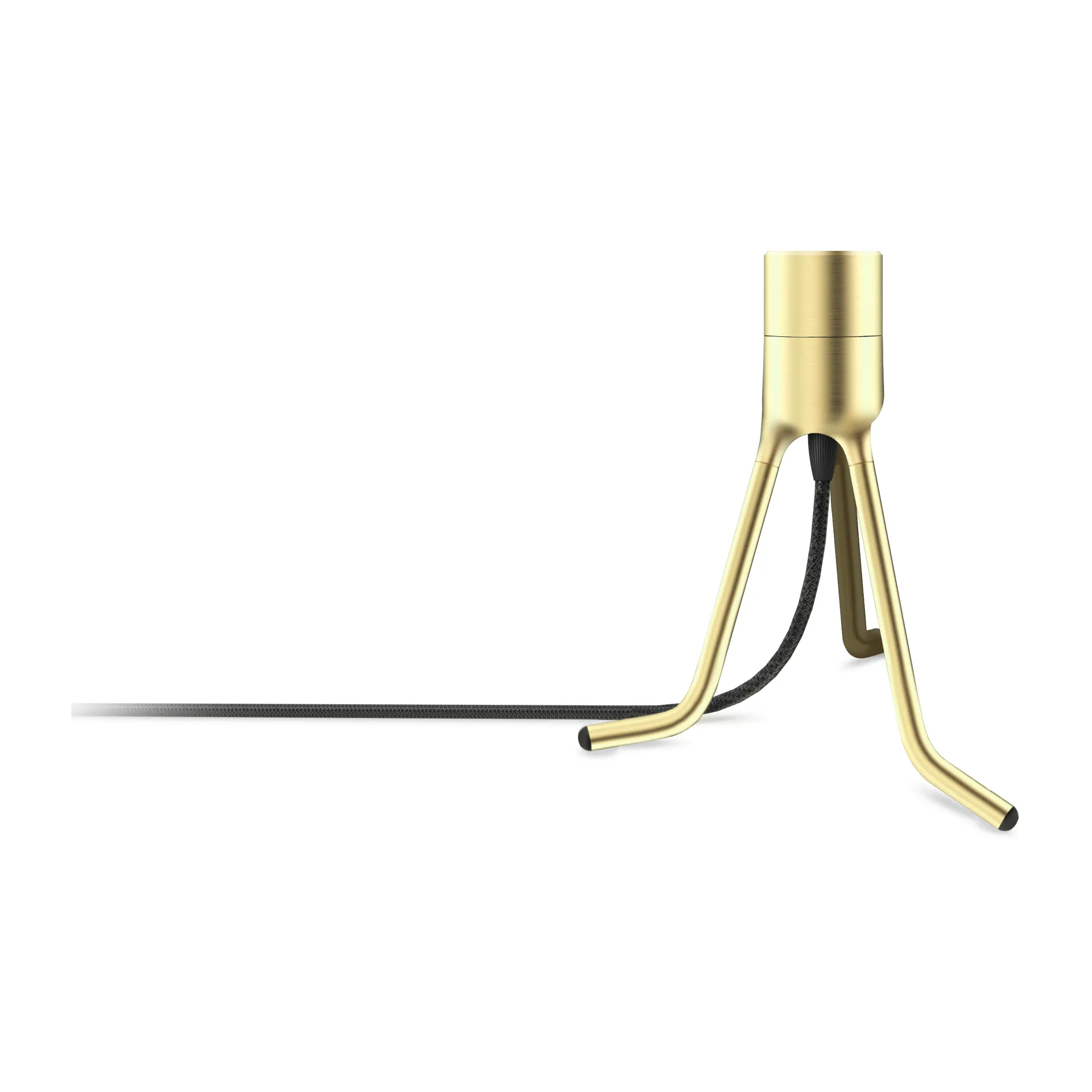 Tripod base 灯 stand, Brushed brass Umage