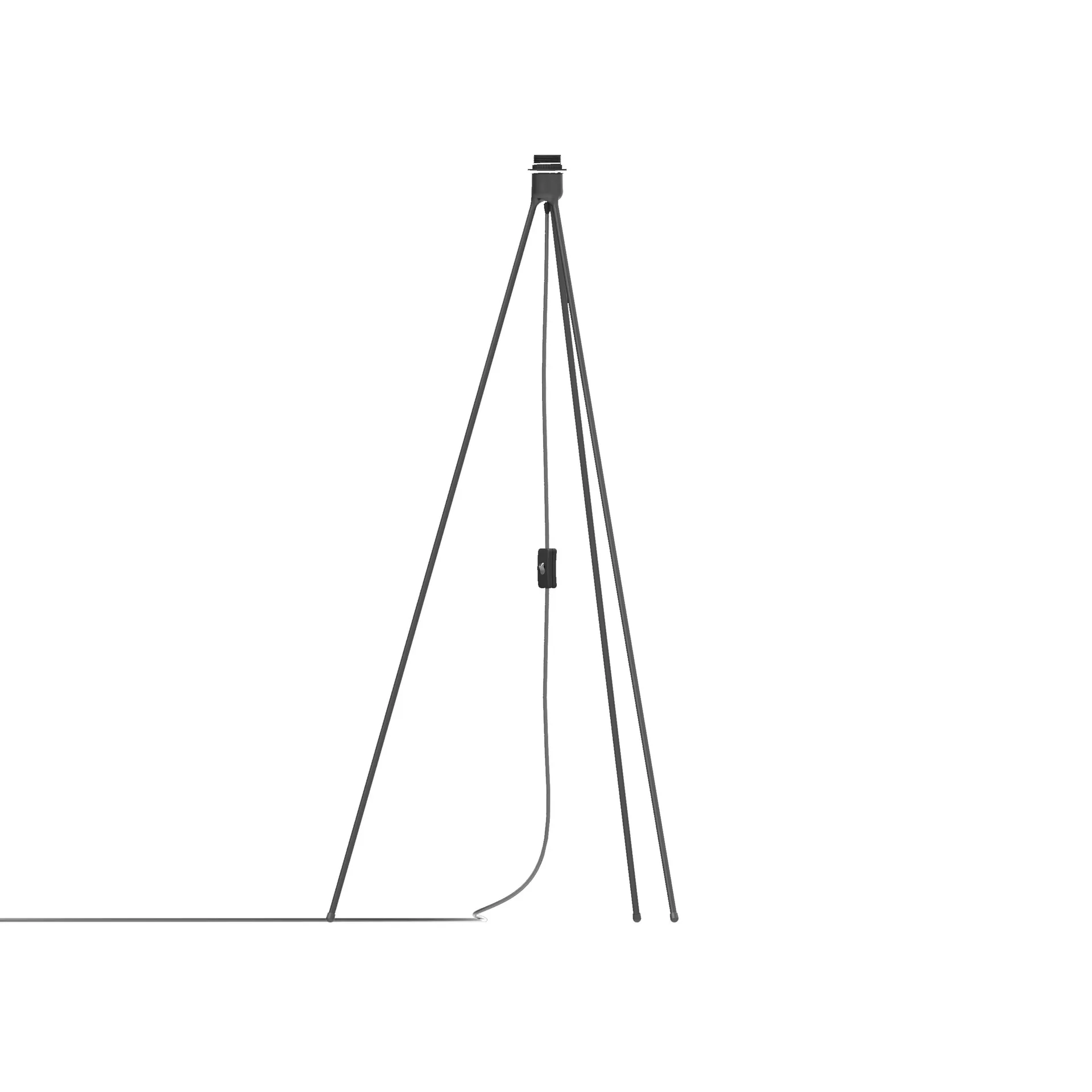 Tripod 灯 stand floor, 黑色 Umage