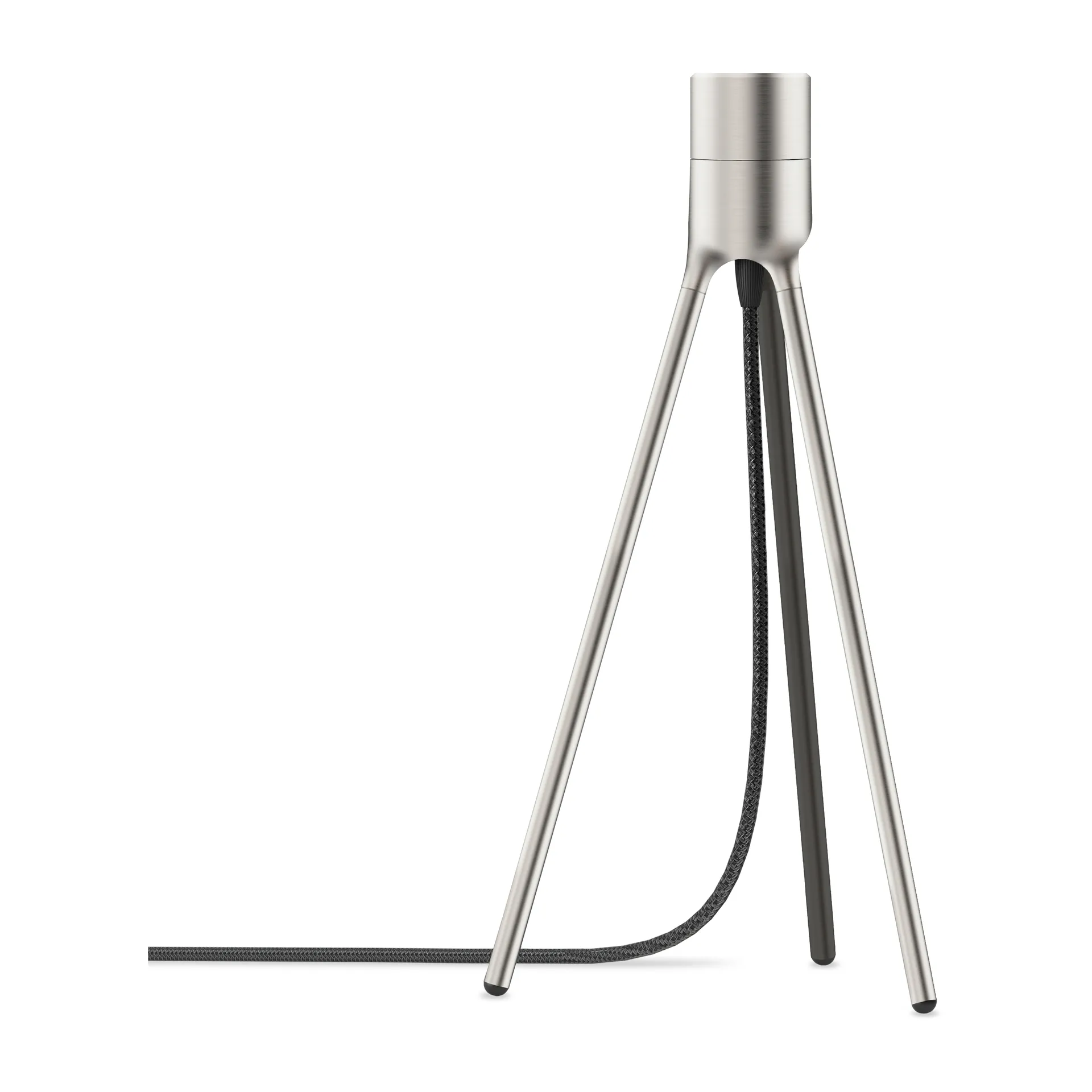 Tripod 三脚架灯具桌面支架, 拉丝钢色 Umage