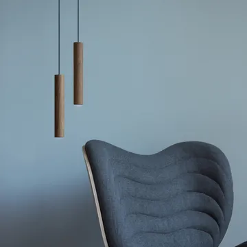 Umage Chimes 原木风吊灯 22cm - 深橡木色 - Umage