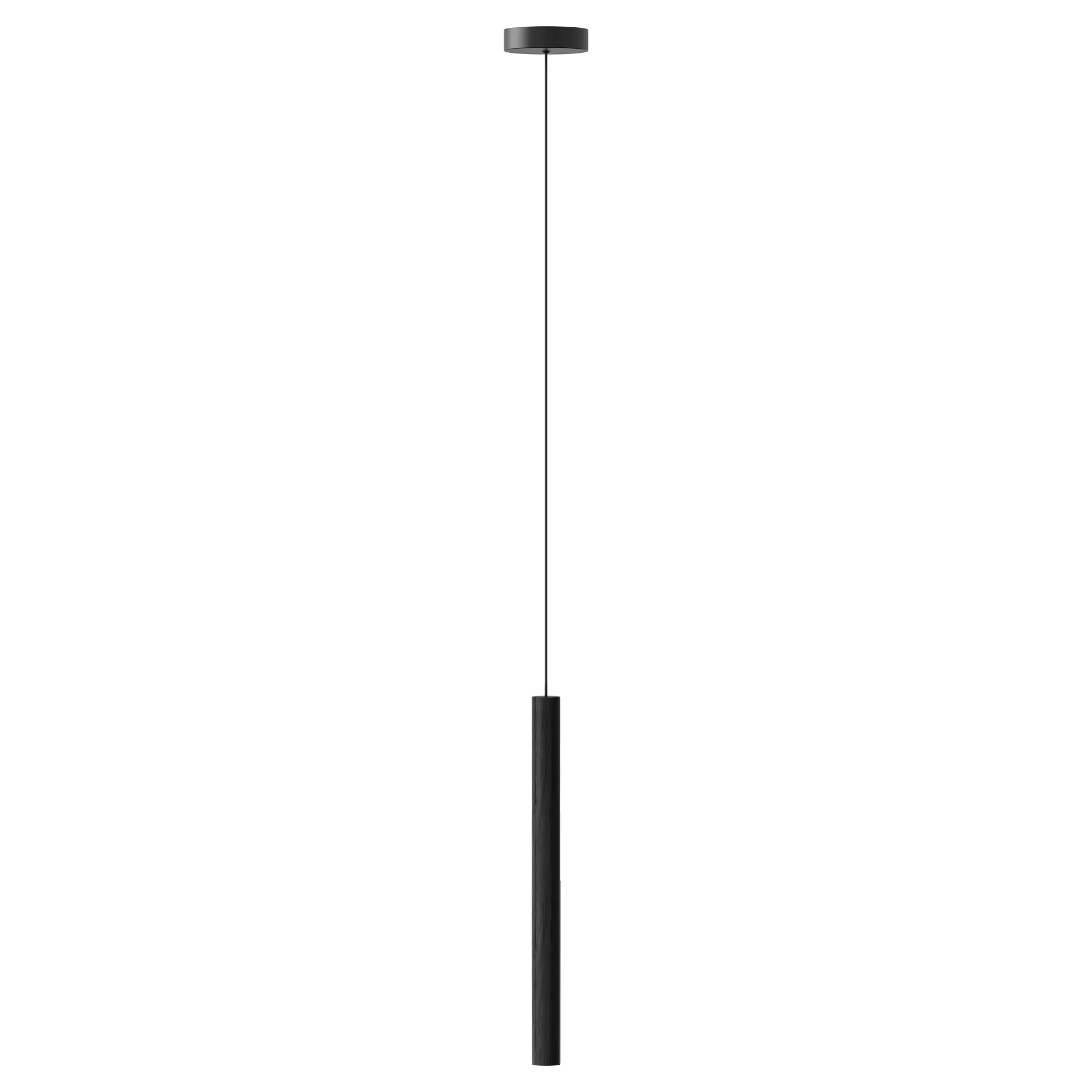 Umage Chimes 高款原木吊灯 44cm, 黑色 Umage