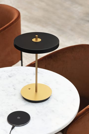 Unifier wireless charger - 黑色-镀铬色 - Umage