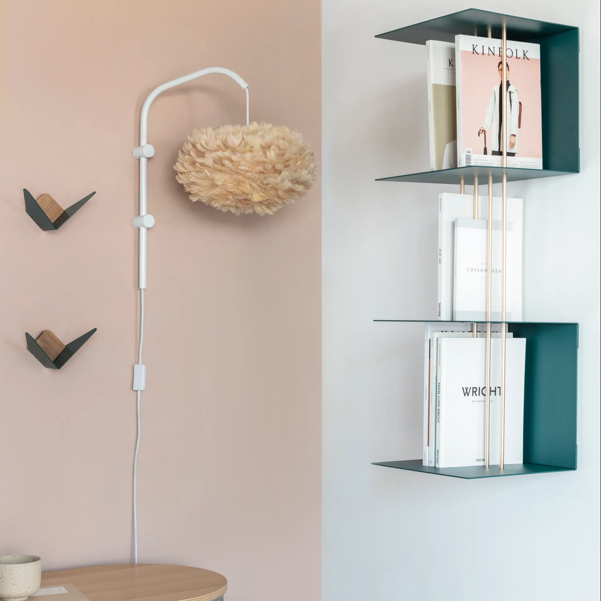 Willow wall hangers mini, 白色 Umage