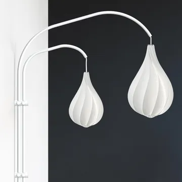 Willow双壁式灯具挂钩 - 白色 - Umage