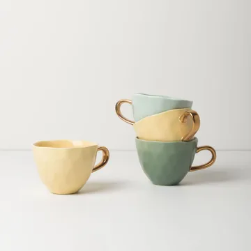 早安卡布奇诺马克杯300ml - 青瓷色 - URBAN NATURE CULTURE
