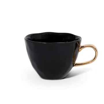 早安卡布奇诺马克杯300ml - 黑色 - URBAN NATURE CULTURE