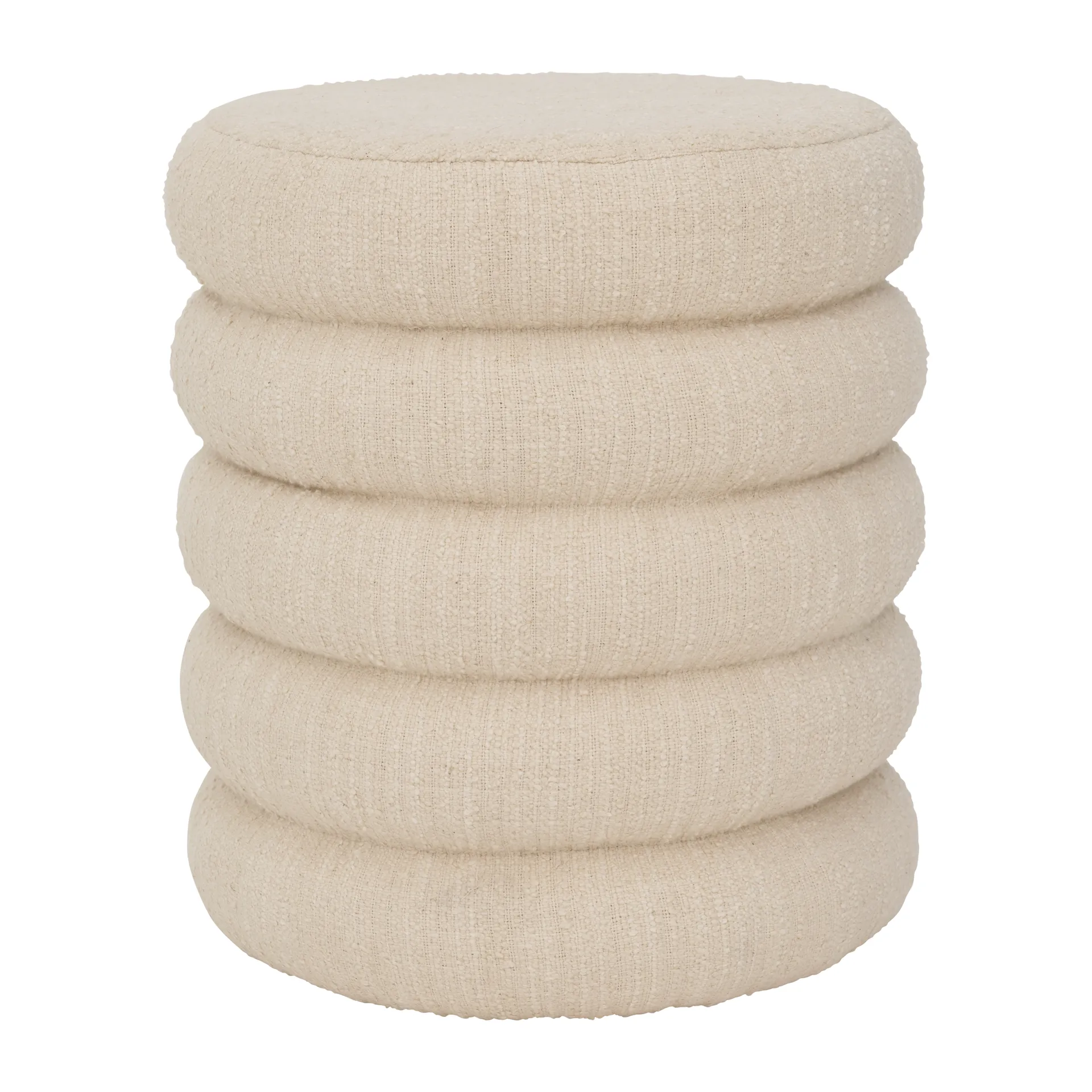 Andria pouf Ø39 cm, Off white URBAN NATURE CULTURE